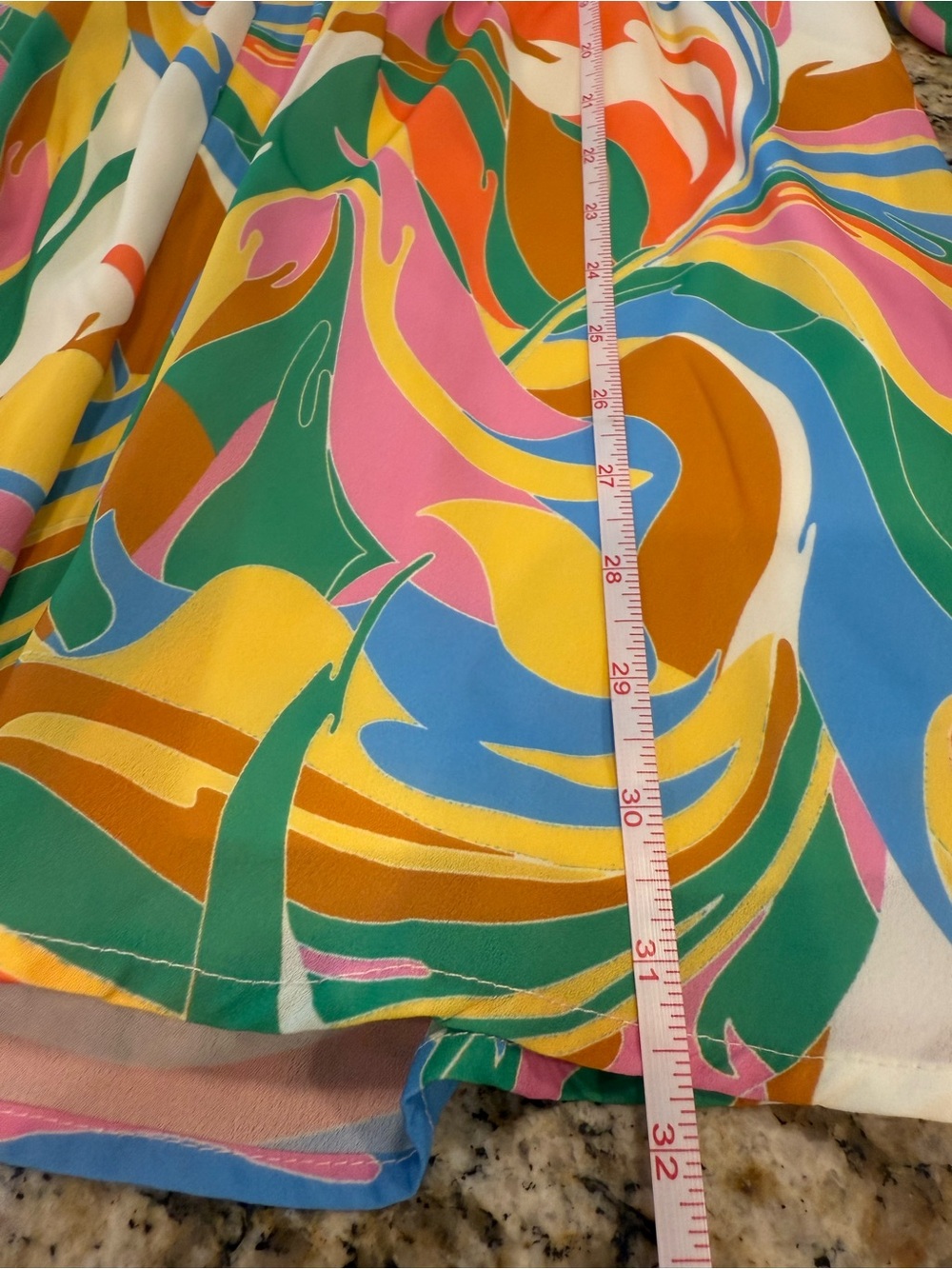 Flying Tomato preppy pastel romper retro 70s abstract floral LG - Picture 11 of 15
